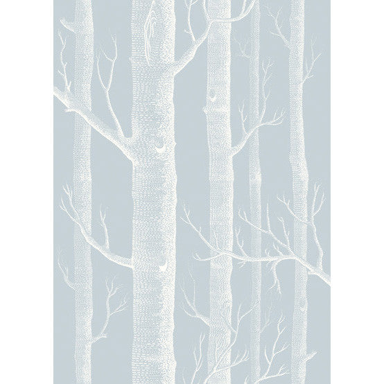 Woods Powder Blue by Cole & Son Designer Wallcovering