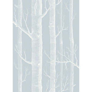 Woods Powder Blue by Cole & Son Designer Wallcovering