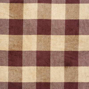 Lancelot Check Claret by G P & J Baker Designer Fabric