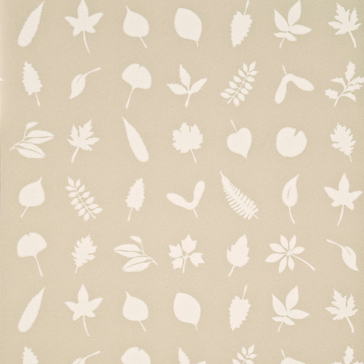 Tumbling Leaves Linen by Baker Lifestyle Designer Wallcovering