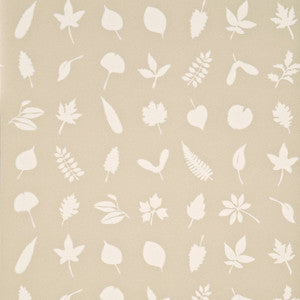 Tumbling Leaves Linen by Baker Lifestyle Designer Wallcovering