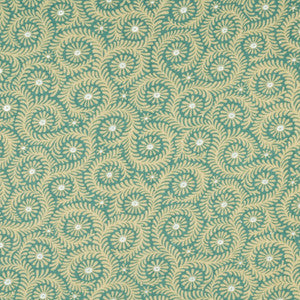Foxy Aqua by Baker Lifestyle Designer Fabric
