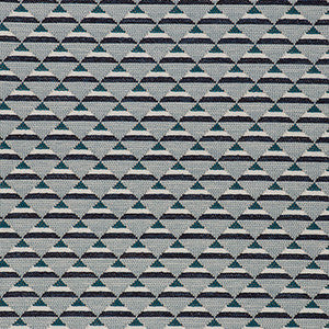 Piramides Azul by Gaston Y Daniela Designer Fabric