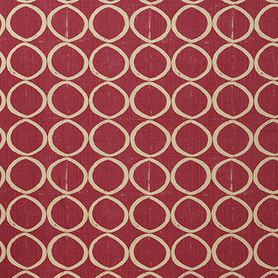 Circles Berry by Lee Jofa Designer Fabric