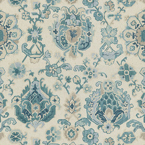 Saroukrug Aquamarine by Kravet Basics Designer Fabric