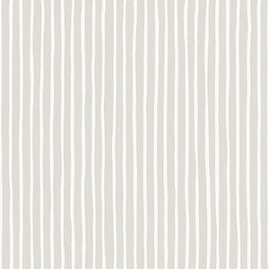 Croquet Stripe Parchment by Cole & Son Designer Wallcovering