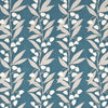 Bell Flower Teal by Baker Lifestyle Designer Fabric