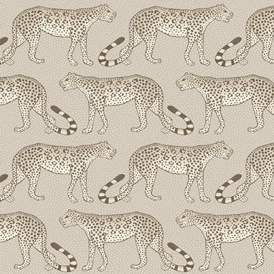 Leopard Walk Stone by Cole & Son Designer Wallcovering