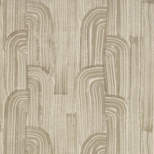 Crescent Paper Taupe/Putty by Lee Jofa Modern Designer Wallcovering