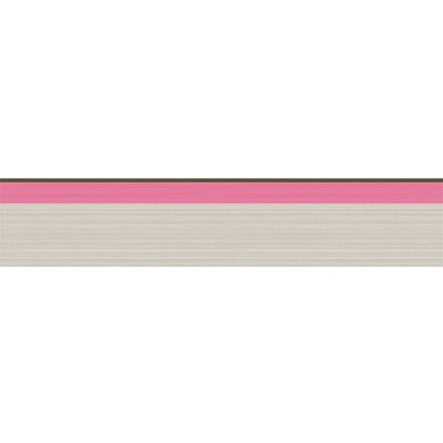 Jaspe Border Charcoal/Pink by Cole & Son Designer Wallcovering