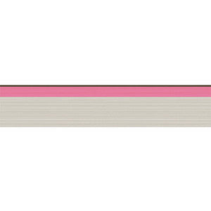 Jaspe Border Charcoal/Pink by Cole & Son Designer Wallcovering