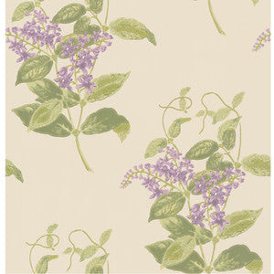 Madras Violet Olive & Lavender by Cole & Son Designer Wallcovering