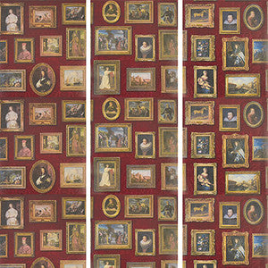 Gallery Red by Kravet Couture Designer Wallcovering
