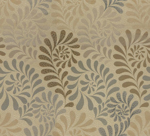 Floreale Weave Stone by Groundworks Designer Fabric