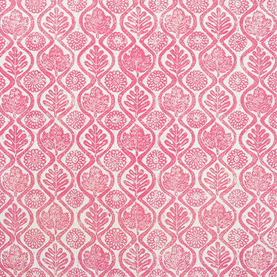 Oakleaves Fuschia by Lee Jofa Designer Fabric