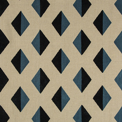 Barroco Boucle Denim by Kravet Design Designer Fabric