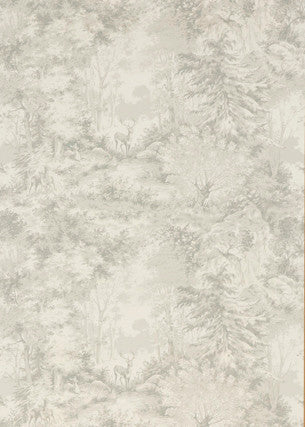 Torridon Silver/Grey by Mulberry Designer Wallcovering