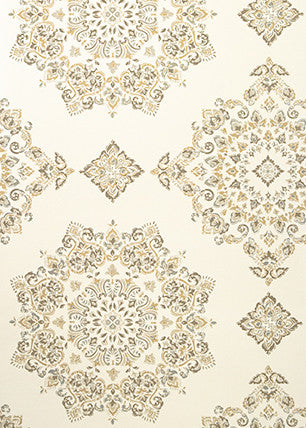 Parvani Linen by Baker Lifestyle Designer Wallcovering