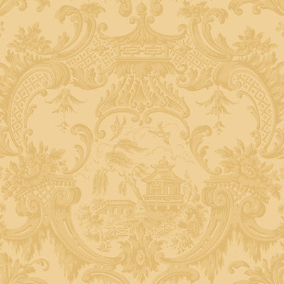 Chippendale China Yellow by Cole & Son Designer Wallcovering