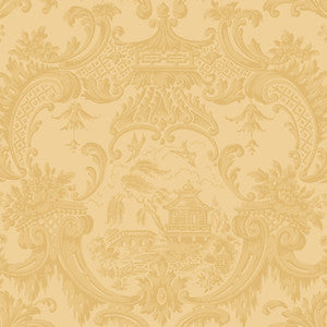Chippendale China Yellow by Cole & Son Designer Wallcovering