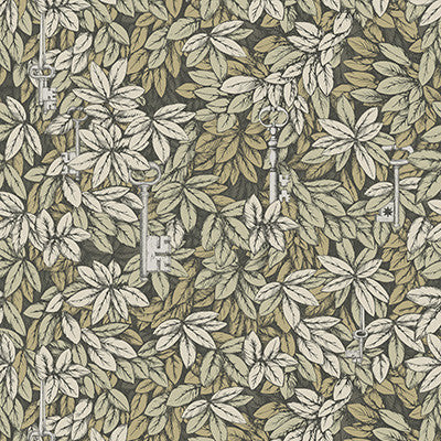 Chiavi Segrete Gilver & Gold by Cole & Son Designer Wallcovering