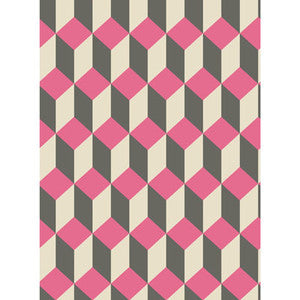 Delano Pink And Black by Cole & Son Designer Wallcovering