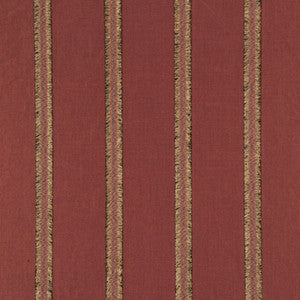Delaney Stripe Plum by Mulberry Designer Fabric
