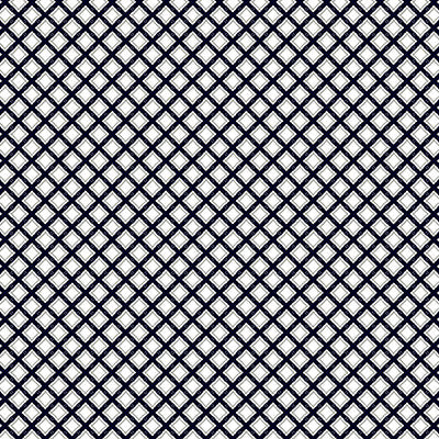 Trellis Navy/Gris by Gaston Y Daniela Designer Fabric