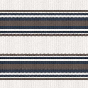 Pinilla Crudo/Marron by Gaston Y Daniela Designer Fabric