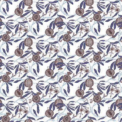 Granadas Blancoberenjena by Gaston Y Daniela Designer Wallcovering