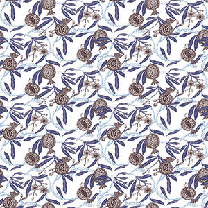 Granadas Blancoberenjena by Gaston Y Daniela Designer Wallcovering