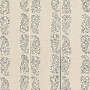 Cromer Paisley Indigo by G P & J Baker Designer Fabric