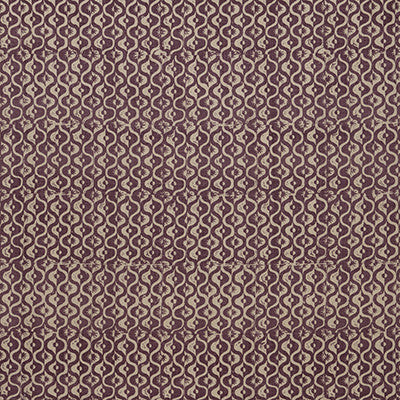 Small Medallion Aubergine by Lee Jofa Designer Fabric