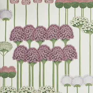 Allium Mulb/Blush/Lilac/Wh by Cole & Son Designer Wallcovering