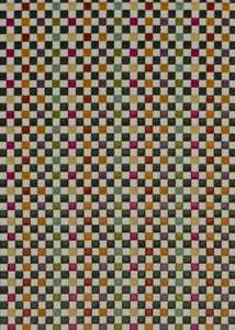 Clarendon Small Check Multi by G P & J Baker Designer Fabric