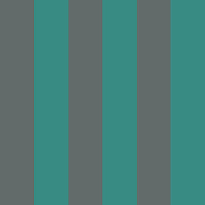 Glastonbury Str Teal+Charcoal by Cole & Son Designer Wallcovering
