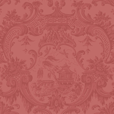 Chippendale China Red by Cole & Son Designer Wallcovering