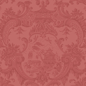 Chippendale China Red by Cole & Son Designer Wallcovering