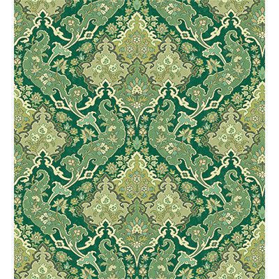 Pushkin Forest Green by Cole & Son Designer Wallcovering
