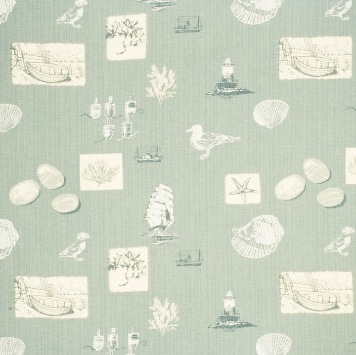 Sennen Pale Aqua by Parkertex Designer Fabric