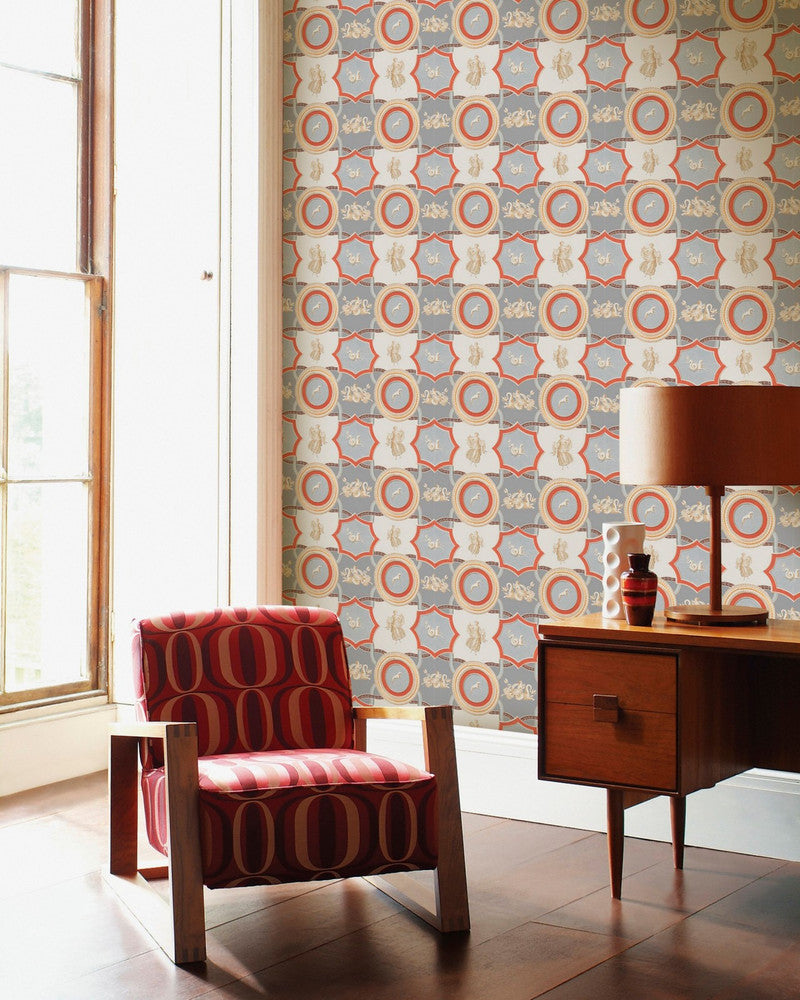 Apodyterium by Mind the Gap Designer Wallpaper PREMIUM DESIGNER WALLPAPER COLLECTION Non-woven Made in Europe Paste the wall 3 rolls x 20.5 x 3.25 yards - Swanky Fabrics -