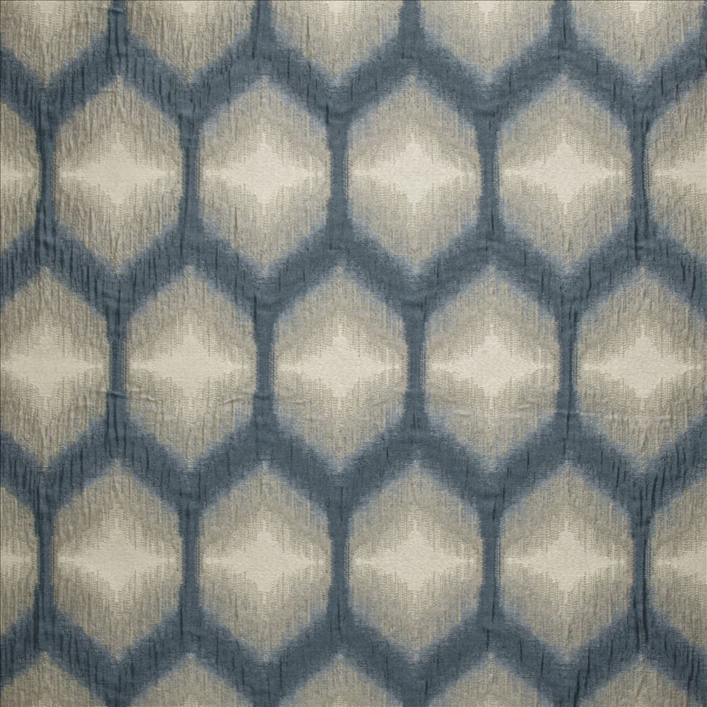 Apperson Tide by Kasmir Designer Fabric 1454 60% Polyester
40% Rayon
 INDIA </p><p>Repeat: Horizontal: 3 4/8 inches and Vertical: 9 1/8 inches 56 - Swanky Fabrics -
