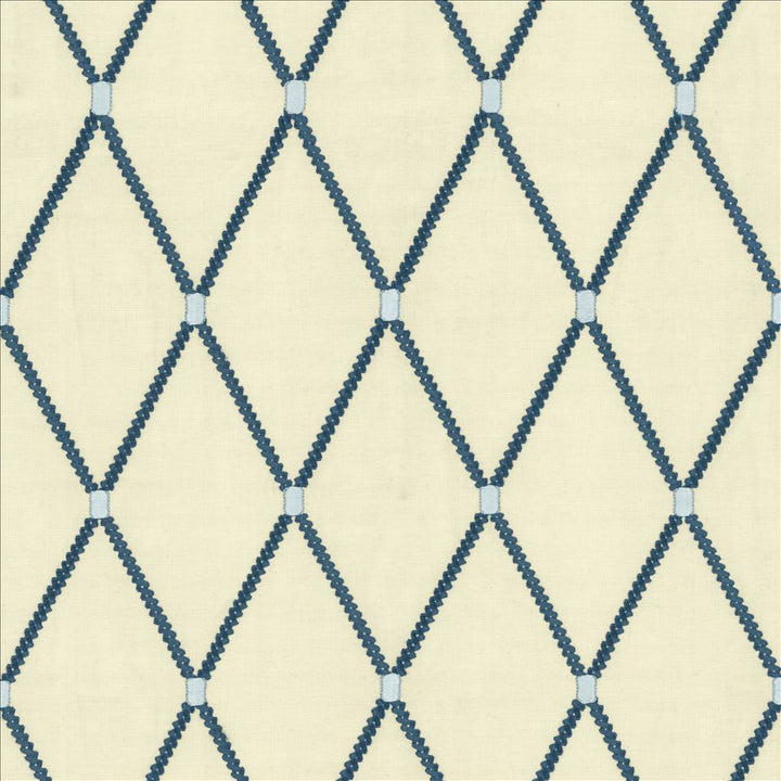 Arlo Diamond Blue by Kasmir Designer Fabric 1458 70% Cotton
30% Rayon
 INDIA </p><p>Repeat: Horizontal: 4 inches and Vertical: 7 4/8 inches 54 - Swanky Fabrics -