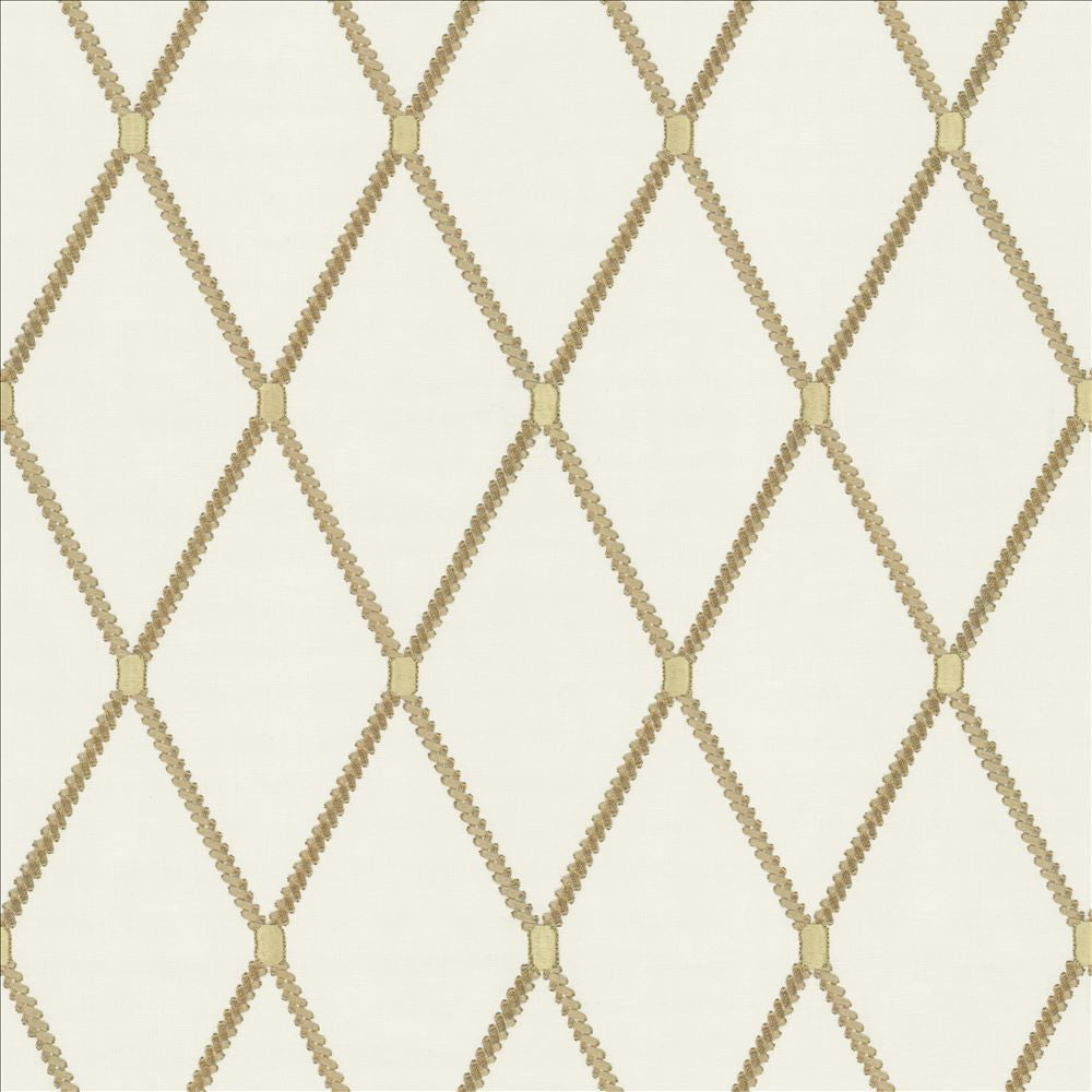 Arlo Diamond White by Kasmir Designer Fabric See sample 70% Cotton
30% Rayon
 INDIA 11,000 Wyzenbeek Double Rubs </p><p>Repeat: Horizontal: 4 inches and Vertical: 7 4/8 inches 54 - Swanky Fabrics -