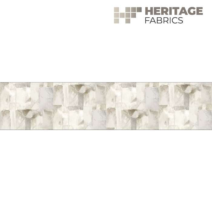 Artesia Sand Stone by Heritage Designer Fabric - 100% Cotton Turkey 18,000 Horizontal: 13.5" half drop and Vertical: 12.25" 54" - Swanky Fabrics -