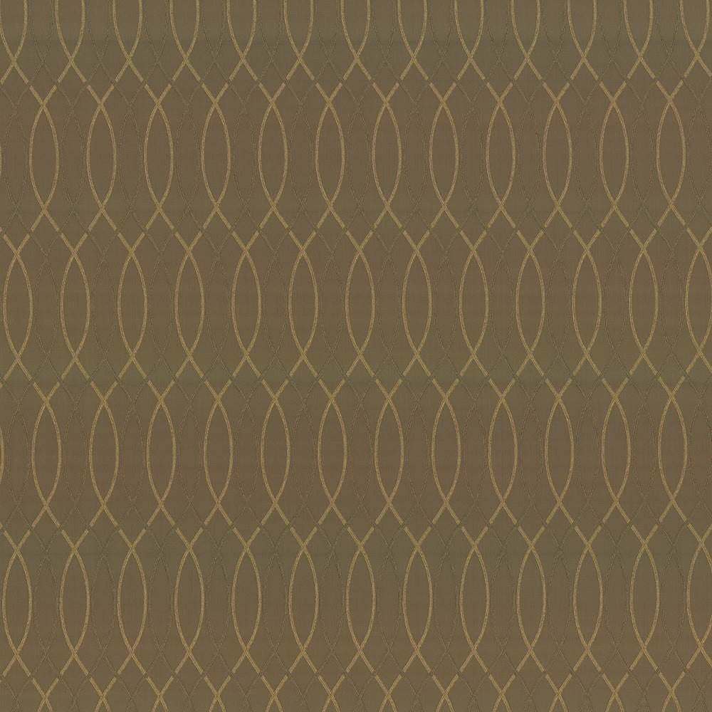 Asher Trellis Pecan by Kasmir Designer Fabric 1439 100% Polyester TURKEY 30,000 Wyzenbeek Double Rubs Horizontal: 2 2/8 inches and Vertical: 12 2/8 inches 57 - 58 - Swanky Fabrics -