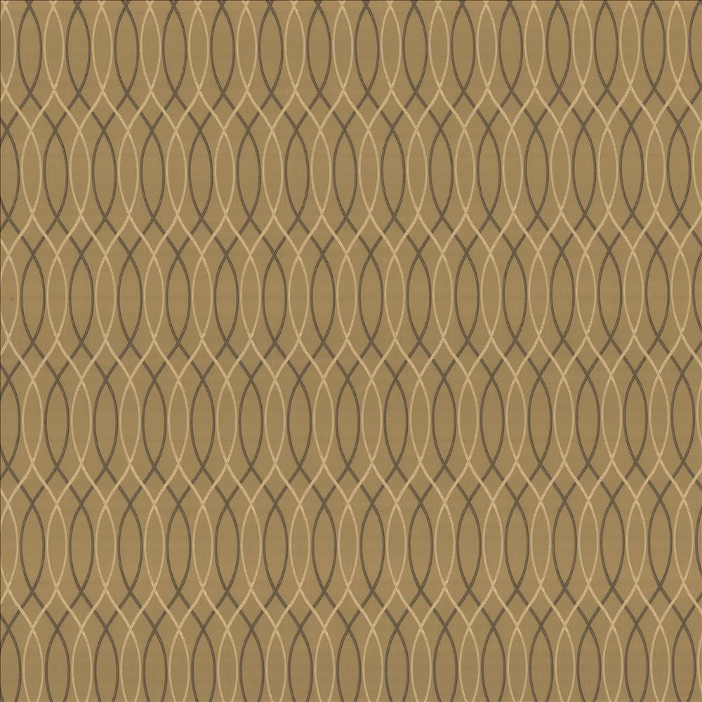Asher Trellis Truffle by Kasmir Designer Fabric 1438 100% Polyester TURKEY 30,000 Wyzenbeek Double Rubs Horizontal: 2 2/8 inches and Vertical: 12 2/8 inches 57 - 58 - Swanky Fabrics -