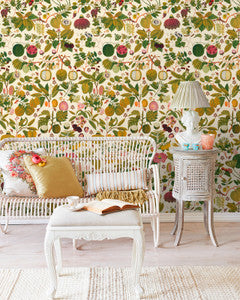 Mind The Gap Wallpaper ASIAN FRUITS AND FLOWERS Wallpaper (WP20315)