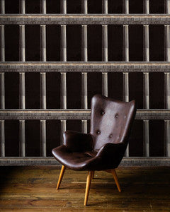 Mind The Gap Wallpaper ATHENA Anthracite (WP20212)
