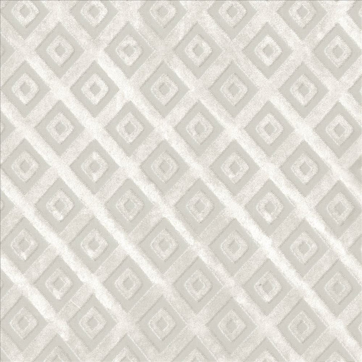 Awareness Ivory  by Kasmir Designer Fabric 5108 100% Polyester  CHINA  </p><p>Repeat: Horizontal: 2 6/8 inches and Vertical: 2 4/8 inches 110  - Swanky Fabrics -